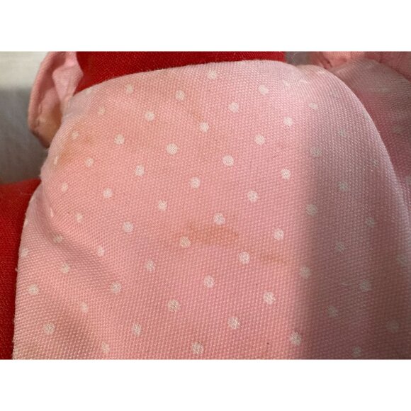 Mattel Minnie Mouse Learn to Dress Doll Pink Dress Bow 1980s Vintage STAINS - Picture 9 of 10